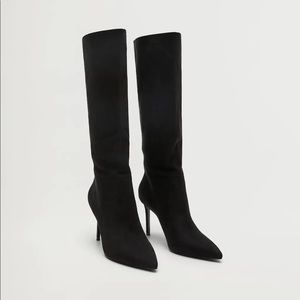 Black Tall Leg Boots